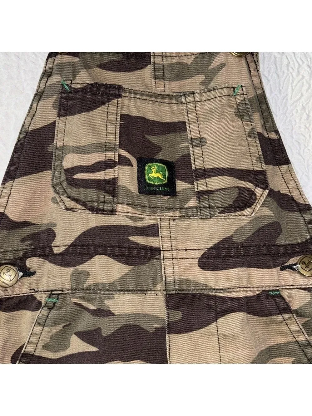 John Deere Camo Bib Overalls